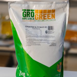 Добриво ГроГрін GROGREEN K-HUMUS 85 (гумат калію 85%) - 12% К2О