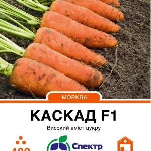 Морква Каскад F1 400 насінин